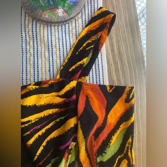 Dundas x Revolve Mini Dress Carmen Black Zebra Sz Small - Picture 9 of 14